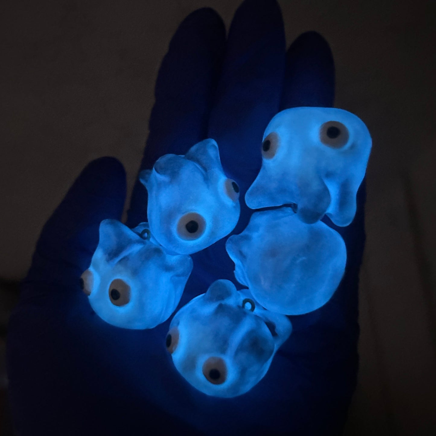 Blue Calcifer Keychain