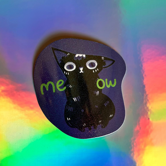 Glittery Cat