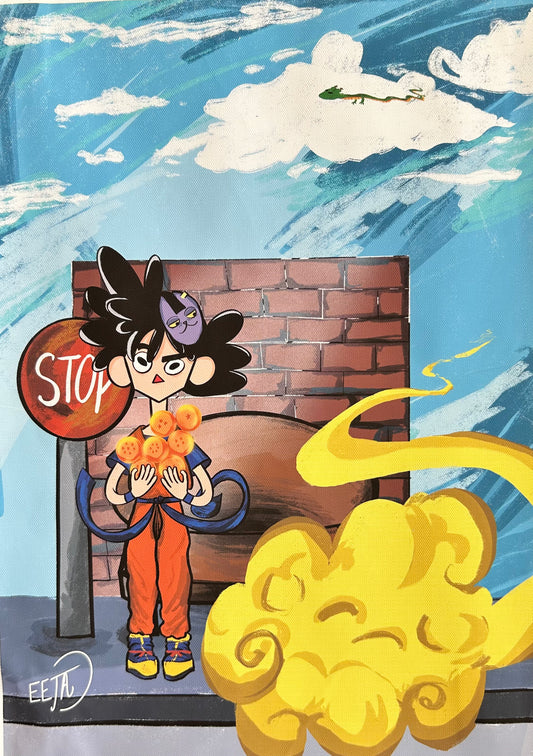 Goku World Poster