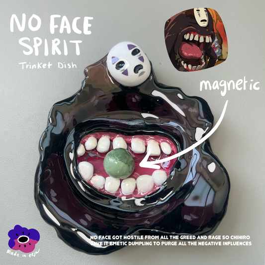 No Face Trinket Dish (Magnetic)