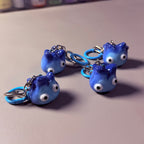 Blue Calcifer Keychain