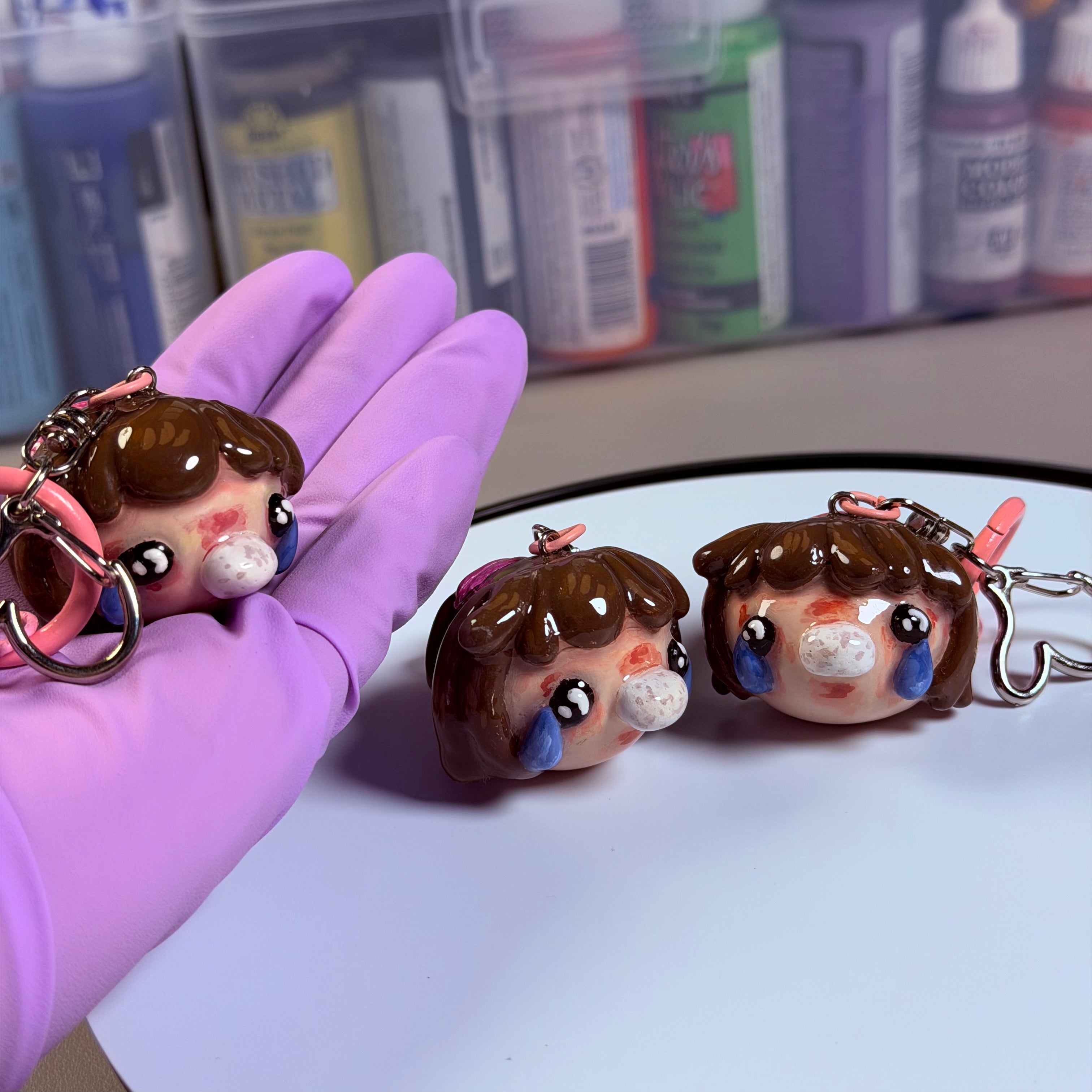 Crying Chihiro Keychain