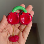 Cherries Love WorryStone 🍒