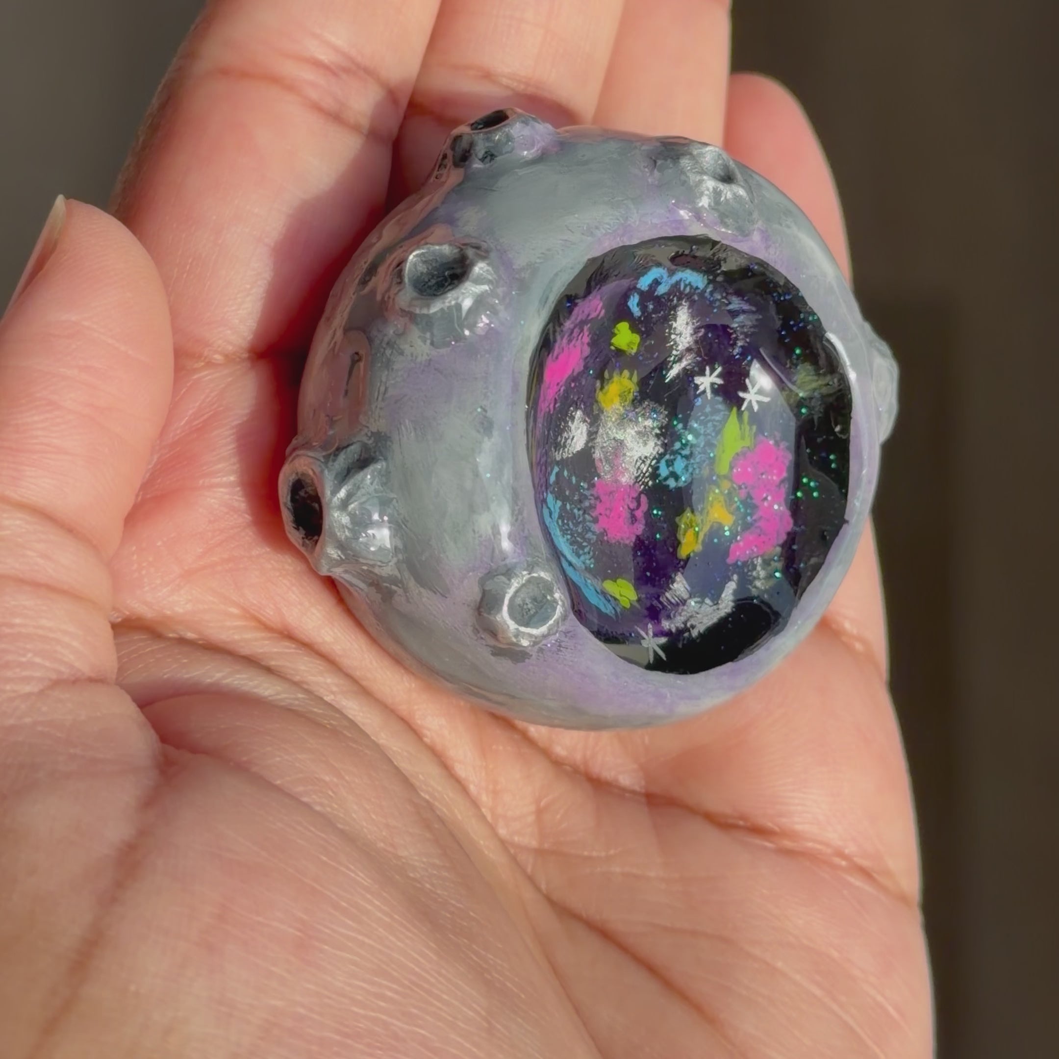 Once upon A galaxy WorryStone [Made-To-Order]
